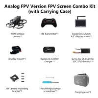 Radiolink F108 Optical Flow FPV RC Racing Micro Drone Bwhoop Quadcopter for Beginners PNP RTF