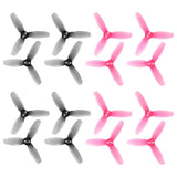 4Pairs HQProp T3X3.2X3 3inch 3-Blades Propeller PC Material Props CW CCW Paddles for  DJI AVATA2 FPV Drone