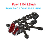QWinOut 1.8inch/2 Inch /3Inch For DJI O4 Toothpick Frame Kit For 1002 1003 1303 1404 Brushless Motor GPS ELRSfor RC FPV Racing Drone