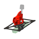 QWinOut 3K Carbon Fiber Frame Kit 2inch 51MM Propeller for FPV RC Racing Drone for DJI O4 Air Unit 1103 1104 1202 1204 Motor