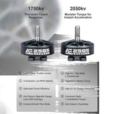 2PCS Axisflying AE2505 AE Series Motors 5MM Shaft 1750KV / 2050KV 6S 5Inch FPV Freestyle Motors Drone Quadcopter