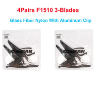 4Pairs (4CW+4CCW) Gemfan F1510 F7036 F1051 10inch Folding Propeller 2-Blade/3-Blade Glass Fiber Nylon for FPV Long Range Drones