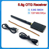 QWinOut 5.8G 56CH FPV Receiver OTG USB Video Module 56 Channels Mini Mobile Phone Receiver for RC Drone Quadcopter Airplane Model