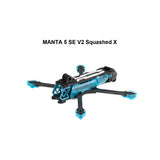 Axisflying Manta5 SE V2 Frame 5inch Frame FPV Drone Frame Kit Squashed-DC for Cinematic Freestyle Long Range Drone Quadcopter