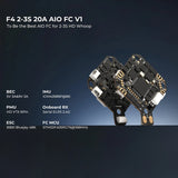 BETAFPV Pavo20 O4 Pro II ELRS 2.4G Receiver SBUS RX Brushless BWhoop Quadcopter 2.2" Cinewhoop 1104 7200KV Motor F4 2-3S 20A