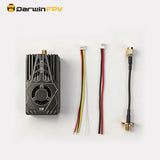 DarwinFPV OMNIS FPV Analog VTX Heat Dissipation Fan 25mW-10W Adjustable Transmitter For FPV Long Range Fixed Wing Drone