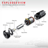 SURPASS HOBBY Rocket MINI 1525 Sensored Brushless Motor 13.5T 17.5T for 1/28 1/24 RC Car For Kyosho Mr03 Pro Mini-Z Car