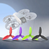 4Pairs HQProp T3X3X3 Propeller 3030 3-Blade PC Props CW CCW For RC FPV Freestyle 3inch Toothpick Cinewhoop Ducted Drone