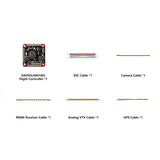 Radiolink F405 Flight Stack F405 Flight Control 55A ESC 3-6S Lipo 30.5x30.5mm BMI270 Gyro For Remote Control FPV Racing Drone