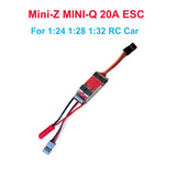 QWinOut 20A Brushless ESC Speed Controller With Program Card For 1/24 1/28 1/32 RC Cars For Mini-Q Mini-Z MINI-Q
