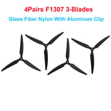 4Pairs (4CW+4CCW) Gemfan F1510 F7036 F1051 10inch Folding Propeller 2-Blade/3-Blade Glass Fiber Nylon for FPV Long Range Drones