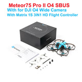 BETAFPV Meteor75 Pro O4 / Meteor65 Pro O4 Brushless BWhoop RC FPV Quadcopter Matrix 1S 3IN1 HD For DJI O4 Air Unit VTX Airplane