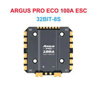 Axisflying 8S ARGUS PRO ECO 80A 100A ESC F722 Stack With Heat Dissipating Aluminum Parts 8Bit / 32Bit For15-inch FPV Drone