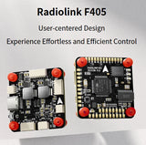 Radiolink F405 Flight Stack F405 Flight Control 55A ESC 3-6S Lipo 30.5x30.5mm BMI270 Gyro For Remote Control FPV Racing Drone