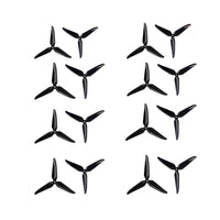 4Pairs Gemfan 7140 3-Blades CW CCW Propeller Glass Fiber Nylon Paddle 5mm Hole for Multirotor RC Drones 7inch 7"