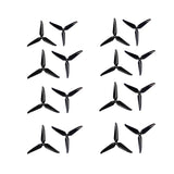 4Pairs Gemfan 7140 3-Blades CW CCW Propeller Glass Fiber Nylon Paddle 5mm Hole for Multirotor RC Drones 7inch 7"