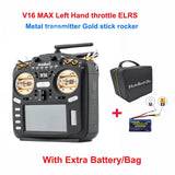 HelloRadio V16R MAXR9 / V16 MAX ELRS Multi Protocol Transmitter Support EDGETX OPENTX High-Frequency Head Touch Screen Wi/ Bag