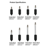 KT1359-8KG Electric Linear Actuator Built-In limit Protection Push Rod Stroke 10/15/20/25/30/50/75/100mm 80N-7mm/s For Airplane