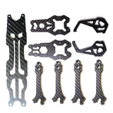 QWinOut S5 V2 5 Inch Carbon Fiber Frame kit for DJI O3 Air Unit Digital Anolog FPV  Drone Quadcopter