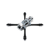 QWinOut 5.1 Inch Carbon Fiber X-Frame Kit 230mm Wheelbase 7mm Thickness Arm For FPV Racing Freestyle Drone for DJI O4 Pro/O4 Lite Camera