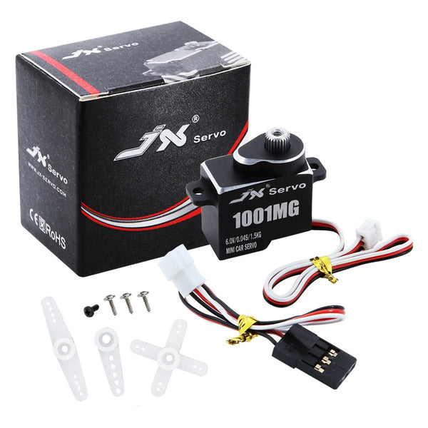 JX PDI-1001MG 1.5KG Digital Coreless Motor Servo 6.0V High Voltage Metal Gear High Speed RC for Robot Boat Plane Drone