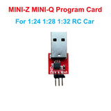 QWinOut 20A Brushless ESC Speed Controller With Program Card For 1/24 1/28 1/32 RC Cars For Mini-Q Mini-Z MINI-Q