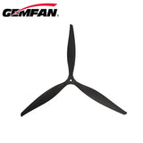 Gemfan F1265 F1307 F1407 F1510 12inch 15inch Folding Propeller 3-Blades Glass Fiber Nylon W Metal Clip for Long Range Drones