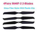 4Pairs (4CW+4CCW) Gemfan F1510 F7036 F1051 10inch Folding Propeller 2-Blade/3-Blade Glass Fiber Nylon for FPV Long Range Drones