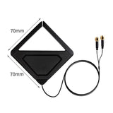 QWinOut 5DBi SMA External Magnet Omnidirectional Antenna Dual Band 2.4GHz 5.8GHz for WiFi Card Router