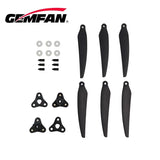 Gemfan F1265 F1307 F1407 F1510 12inch 15inch Folding Propeller 3-Blades Glass Fiber Nylon W Metal Clip for Long Range Drones