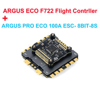 Axisflying 8S ARGUS PRO ECO 80A 100A ESC F722 Stack With Heat Dissipating Aluminum Parts 8Bit / 32Bit For15-inch FPV Drone