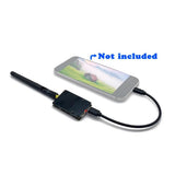 QWinOut 5.8G 56CH FPV Receiver OTG USB Video Module 56 Channels Mini Mobile Phone Receiver for RC Drone Quadcopter Airplane Model