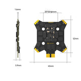 IFlight Borg 60R/60RS ECS MINI F7 FC/ Borg MINI H7 FC Flight Control for FPV Drone