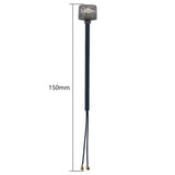 QWinOut 5.8G O3 O4 3dBi LHCP Antenna Lightweight Antenna Frequency Range 5600-6000MHz For RC FPV Drone Remote Control Model Aircraft