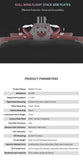 QWinOut 5.1 Inch Carbon Fiber X-Frame Kit 230mm Wheelbase 7mm Thickness Arm For FPV Racing Freestyle Drone for DJI O4 Pro/O4 Lite Camera
