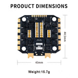Axisflying Argus-ECO 60A BL32 4IN1 4-6S ESC for FPV Drone Quadcopter