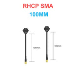 2X IFlight Albatross V2 SMA 5.8GHz 2.4dBi Antenna LHCP RP SMA / RHCP SMA 60MM / 100MM / 150MM for FPV Racing Drone part