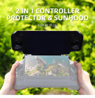 2 in 1 Remote Controller Protector Sun Hood Guard Sunshade Screen Protective Shell Monitor Cover for DJI RC PLUS Accessories