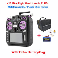 HelloRadio V16R MAXR9 / V16 MAX ELRS Multi Protocol Transmitter Support EDGETX OPENTX High-Frequency Head Touch Screen Wi/ Bag