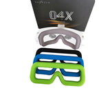 For SKYZONE 04X SKY03 04 FPV Goggles V2 Face Mask Cover Drone Flight Glasses Sponge Foam Eye Pad Eyeglasses for EV200D 02