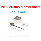 BETAFPV LAVA Series 1104 7200KV Brushless Motors 1.5mm Shaft 2218 3 Paddle Propeller For Pavo20 Pro Brushless Bwhoop Quadcopter