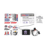 FlySky INr8-8D 8CH Third Generation Receiver 2.4G Receiver Upgrade AFHDS3 Protocol 4096 Resolution for RC Car Flysky Transmitter