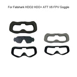 QWinOut Face Foam Pad Eye Mask for FatShark HDO2 HDO+ ATT V6 FPV Goggles Comfortable Upgrade