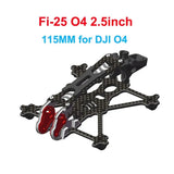 QWinOut Fi-25 Toothpick Frame Kit FPV RC Frames For  DJI O4 Unit  Nebula Vista 1204 1206 Motor ELRS Receiver GPS for 65mm Propellers