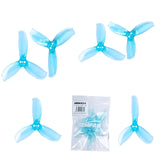 8Pairs Gemfan D2.5-3 3 Paddle Propeller CW CCW  Support 1404 4600kv Motor 1.5mm T-mount for DJI O4 Drone Airplane
