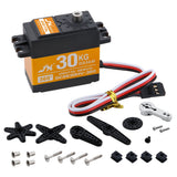 JX DC6630HV/DC6645HV 25KG 30KG 35KG 40KG 45KG High Torque 4.6KG 22G Metal Gear Digital Servo For 1/8 1/10 14 RC Car Drone
