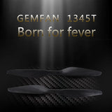 2Pairs Gemfan 1033T 1055T 1137T 1155T  1240T 1255T 1345T 1355T  T-TYPE CCW/CW Carbon Fiber Folding Propeller for RC Airplane RC Model
