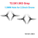 HQProp CW CCW T3.5X2.5X3 3.5inch / T3X1.8X3 3inch / T2.5X1.9X3 2.5inch 1.5mm / 2mm Hole Poly Carbonate Propeller For RC Frame