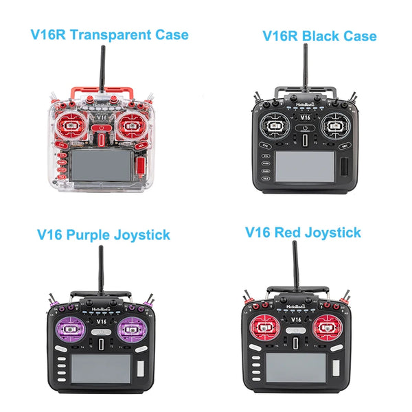 HelloRadio V16R MAXR9 / V16 MAX ELRS Multi Protocol Transmitter Support EDGETX OPENTX High-Frequency Head Touch Screen Wi/ Bag