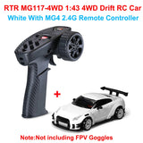 SNICLO MG044-4WD MG117-4WD 1:43 4WD Drift RC Car 2.4G Full Proportional Remote Control Purple Green RTR Toy Gift for Kids